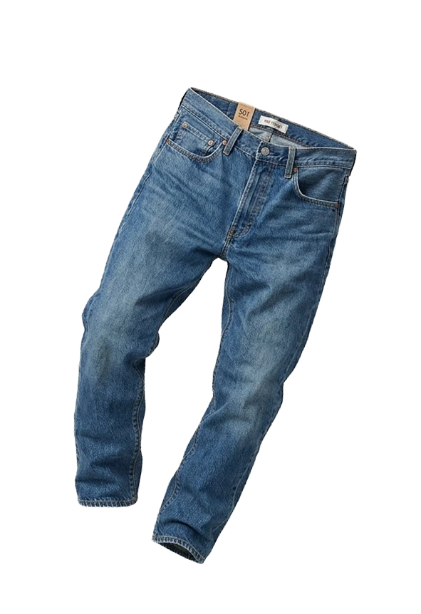Pre-loved denim jeans